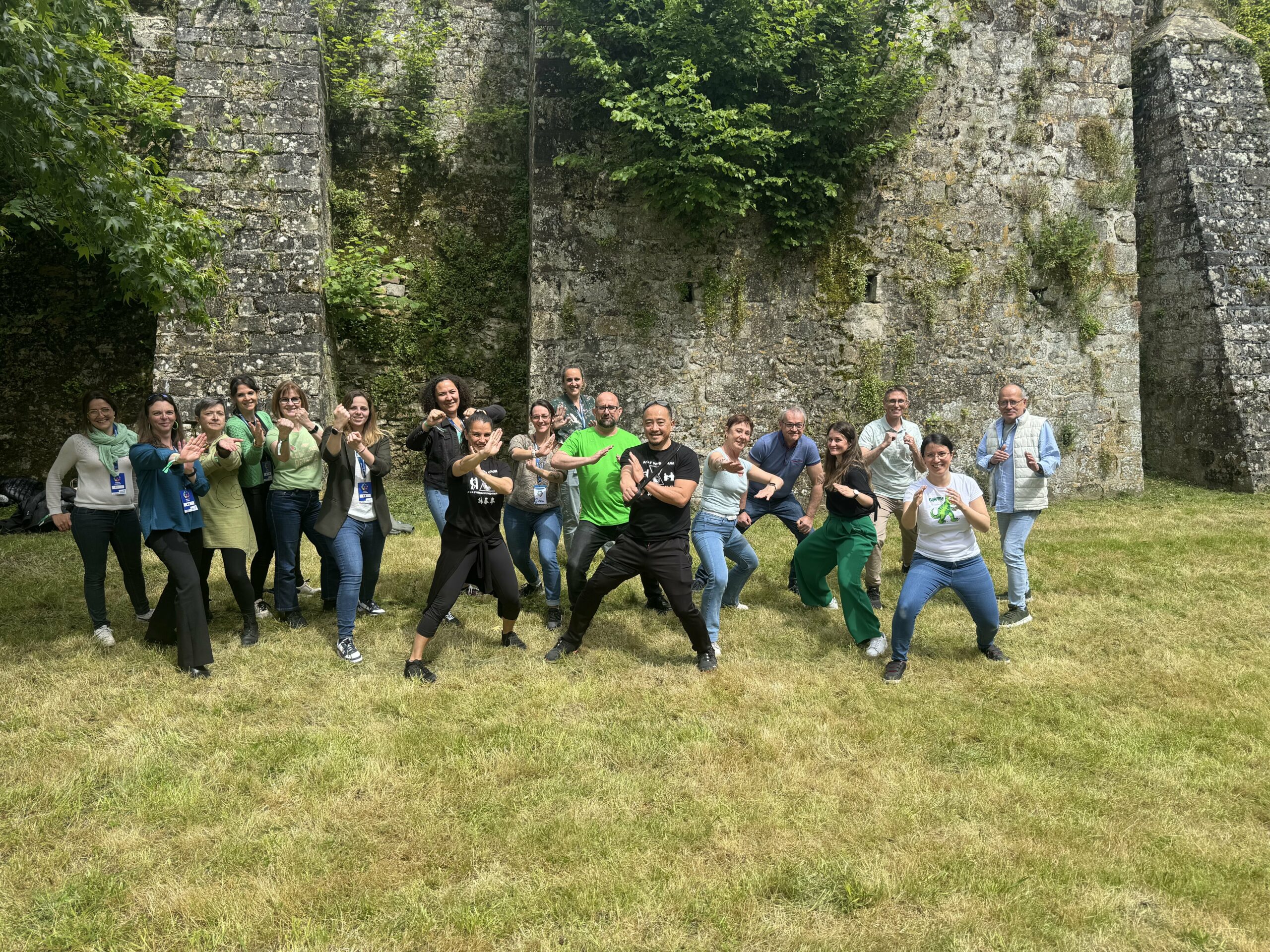 Team Building Kung-fu de Chine