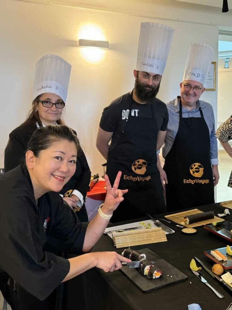 Évènement d'entreprise - Cuisine du Japon avec Yuki